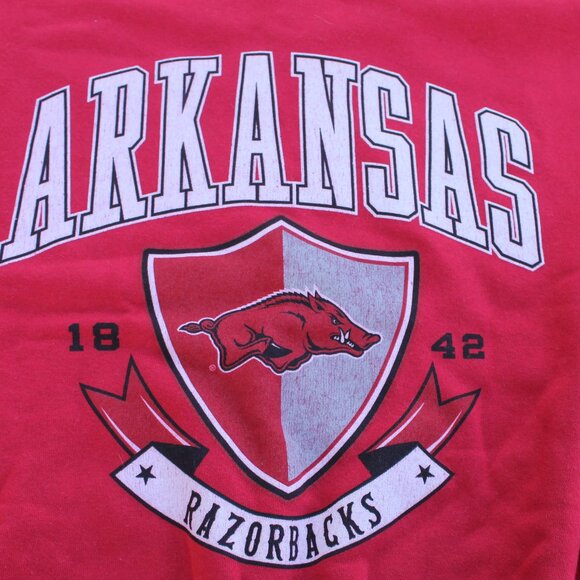 ❤️Arkansas Razorbacks Janise Fleece Waist length pullover crewneck sweatshirt - Picture 4 of 4